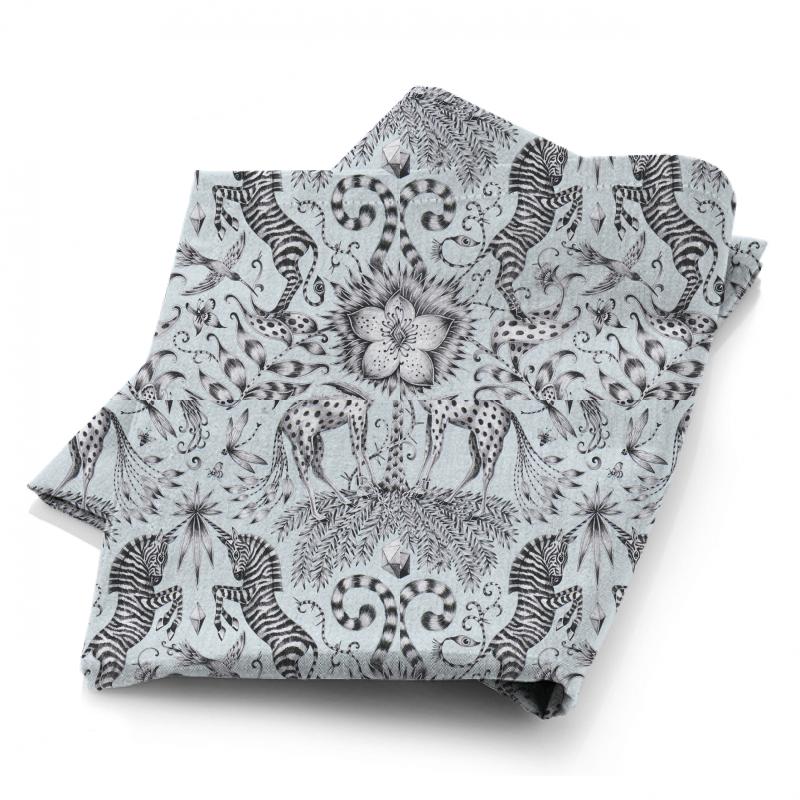 Clarke and Clarke Animalia Kruger Eggshell Fabric