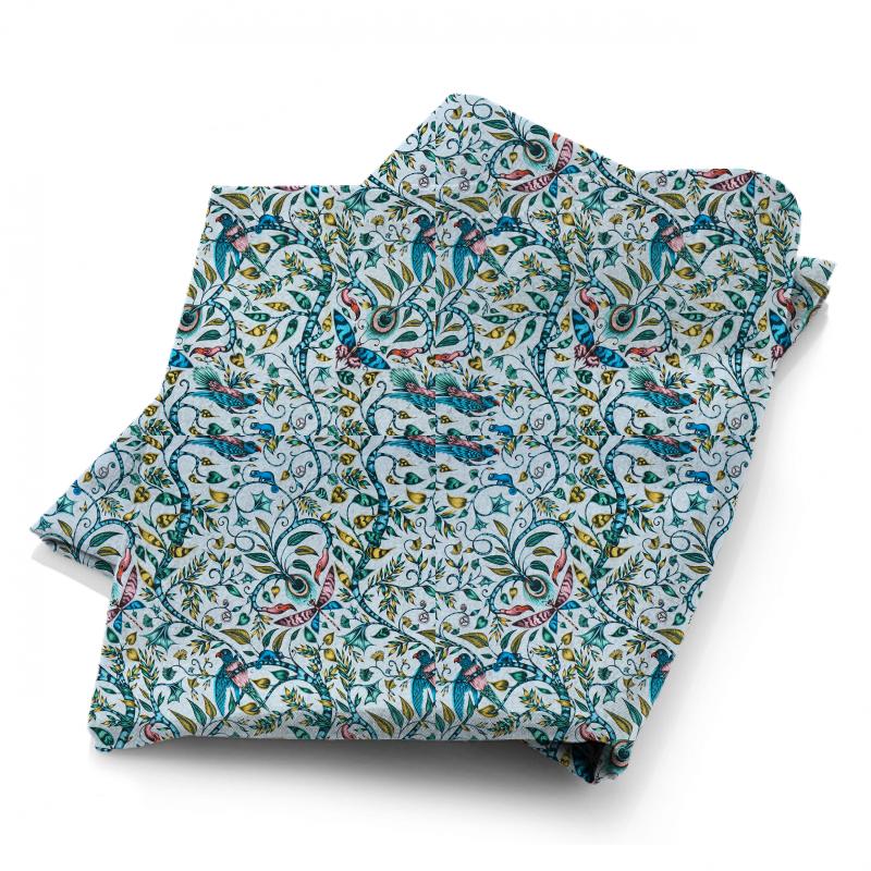 Clarke and Clarke Animalia Rousseau Eggshell Fabric
