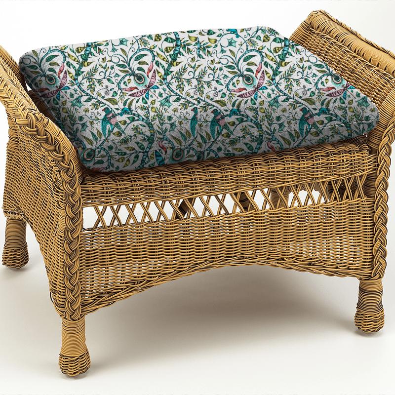 Clarke and Clarke Animalia Rousseau Jungle Box Cushion