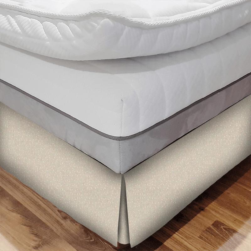 Clarke and Clarke Avebury Bibury Linen Bed Base Valance