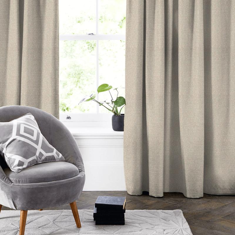 Clarke and Clarke Avebury Bibury Linen Made To Measure Curtain