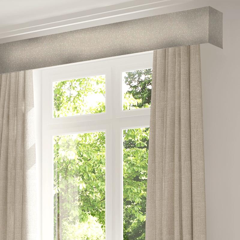 Clarke and Clarke Avebury Bibury Linen Pelmet