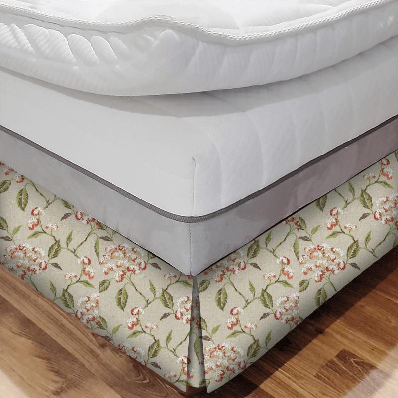 Clarke and Clarke Avebury Summerby Spice Bed Base Valance