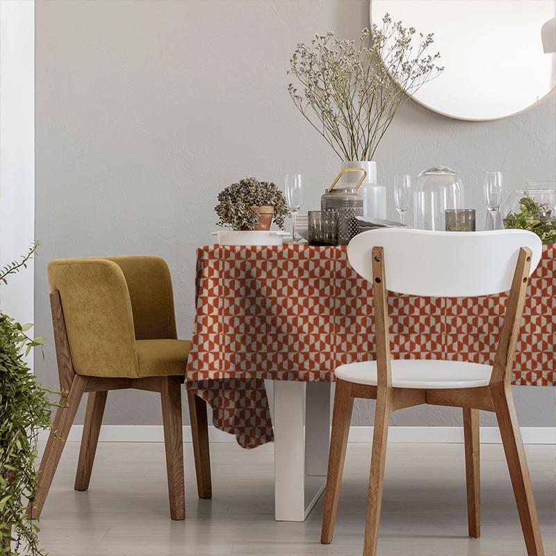 Clarke and Clarke Equinox Galileo Spice Tablecloth
