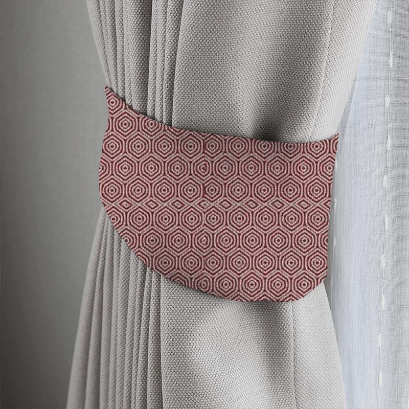 Clarke and Clarke Equinox Lunar Ruby Tieback