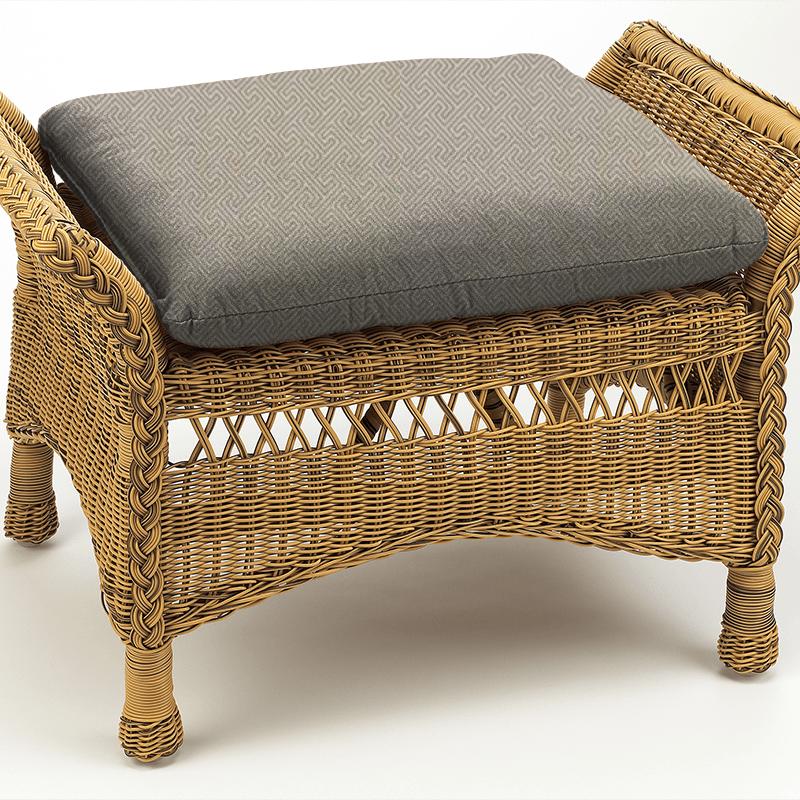 Clarke and Clarke Equinox Mercury Linen Box Cushion