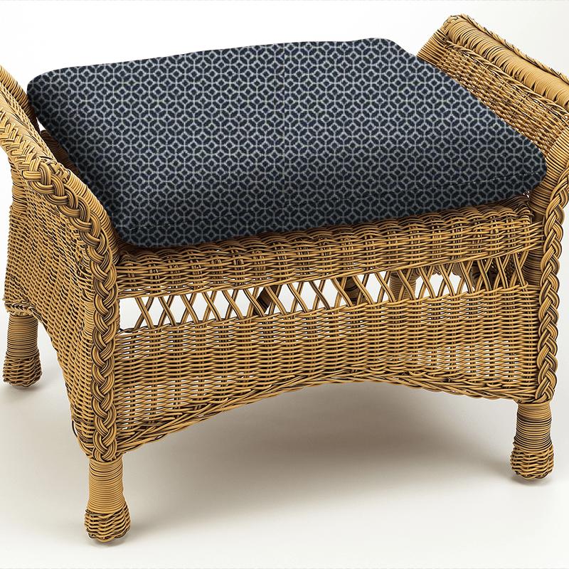 Clarke and Clarke Equinox Orbit Midnight Box Cushion
