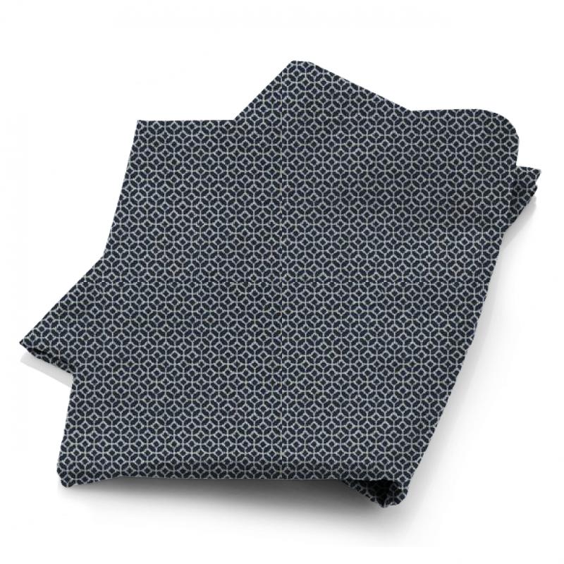 Clarke and Clarke Equinox Orbit Midnight Fabric