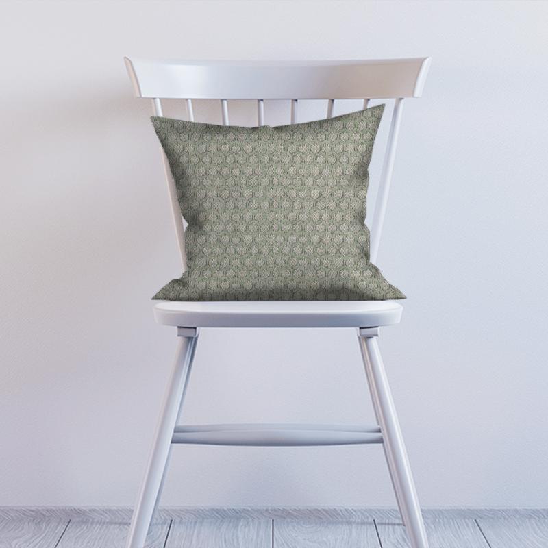 Clarke and Clarke Heritage Dorset Sage Cushion