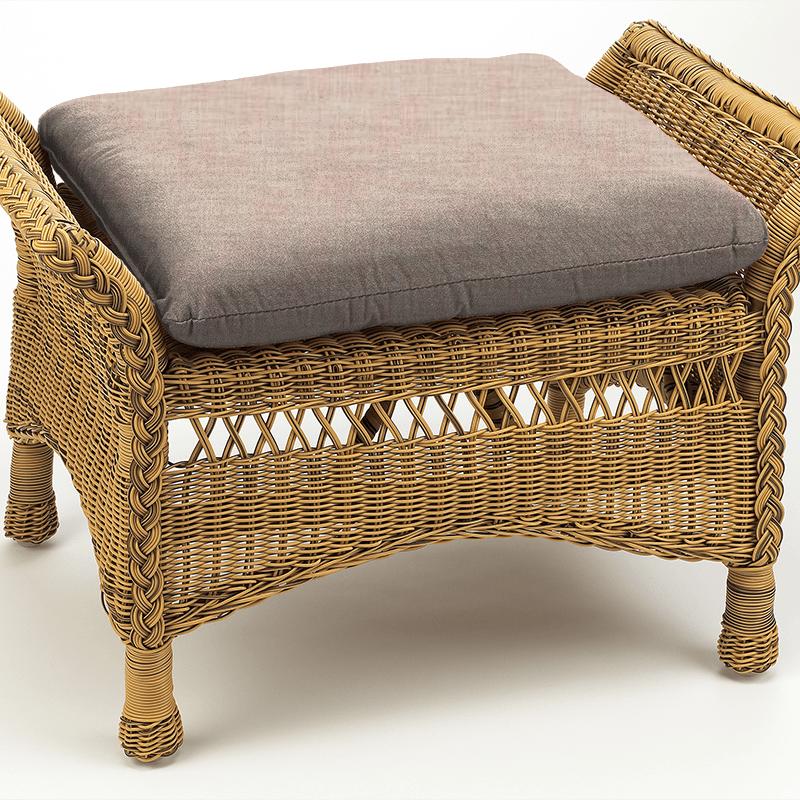 Clarke and Clarke Heritage Milton Blush Box Cushion