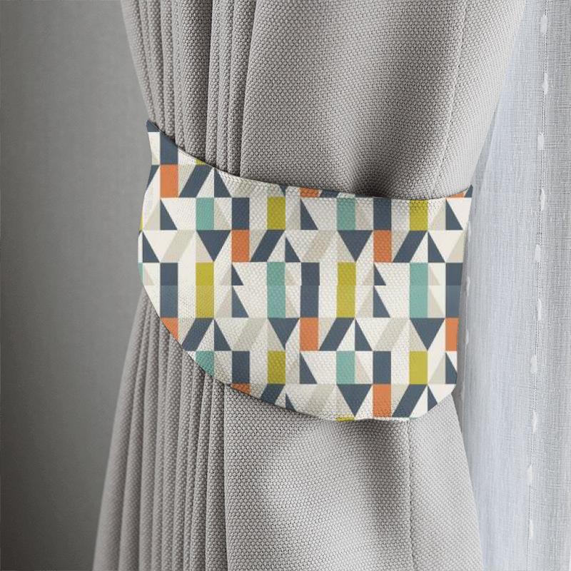 Nuevo Citrus/Paprika/Forest Tieback Scion Nuevo Fabrics Nuevo Citrus/Paprika/Forest Tieback