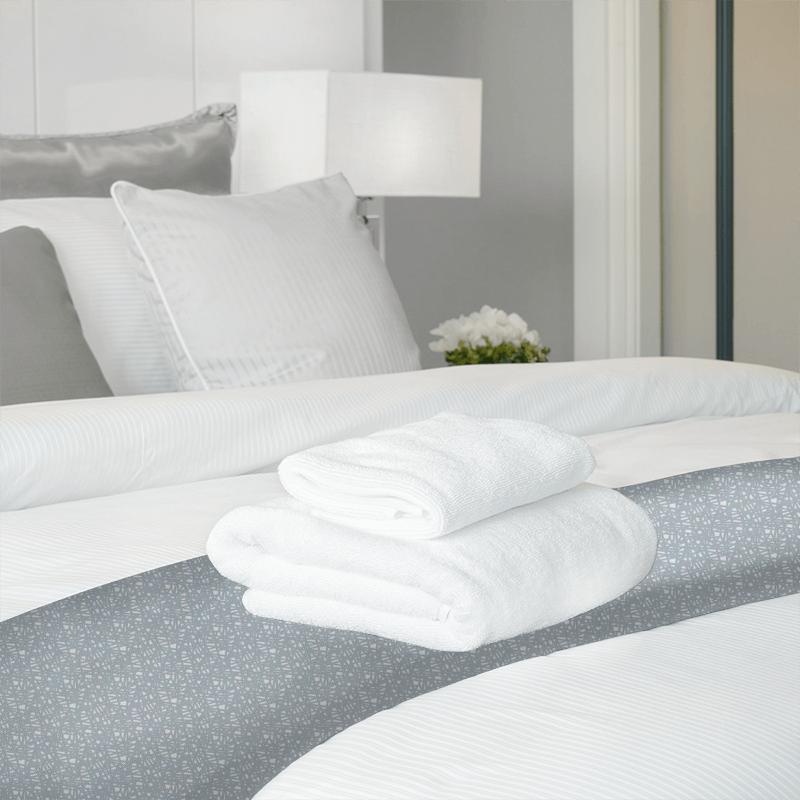 Scion Nuevo Fabrics Saxony Slate Bed Runner
