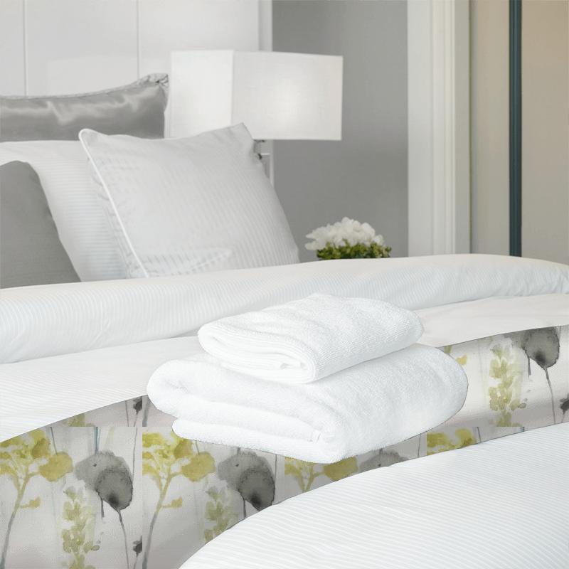 Voyage Decoration Equator Prints Sorong Lemon Bed Runner