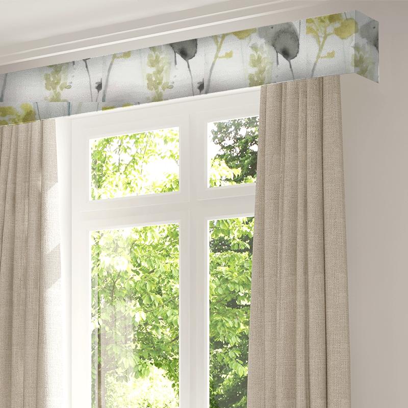 Voyage Decoration Equator Prints Sorong Lemon Pelmet