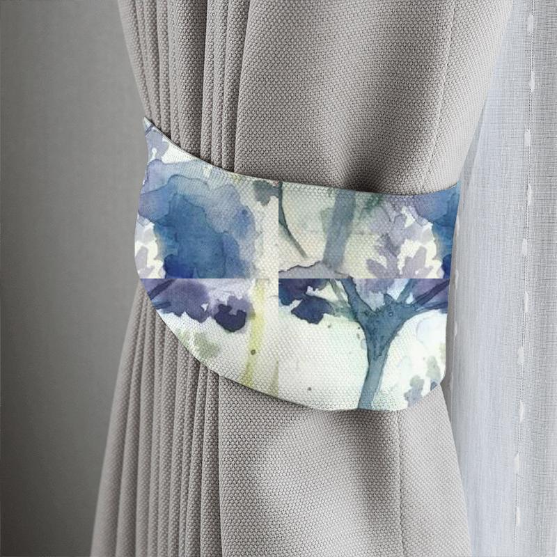 Sorong Violet Tieback Voyage Decoration Equator Prints Sorong Violet Tieback