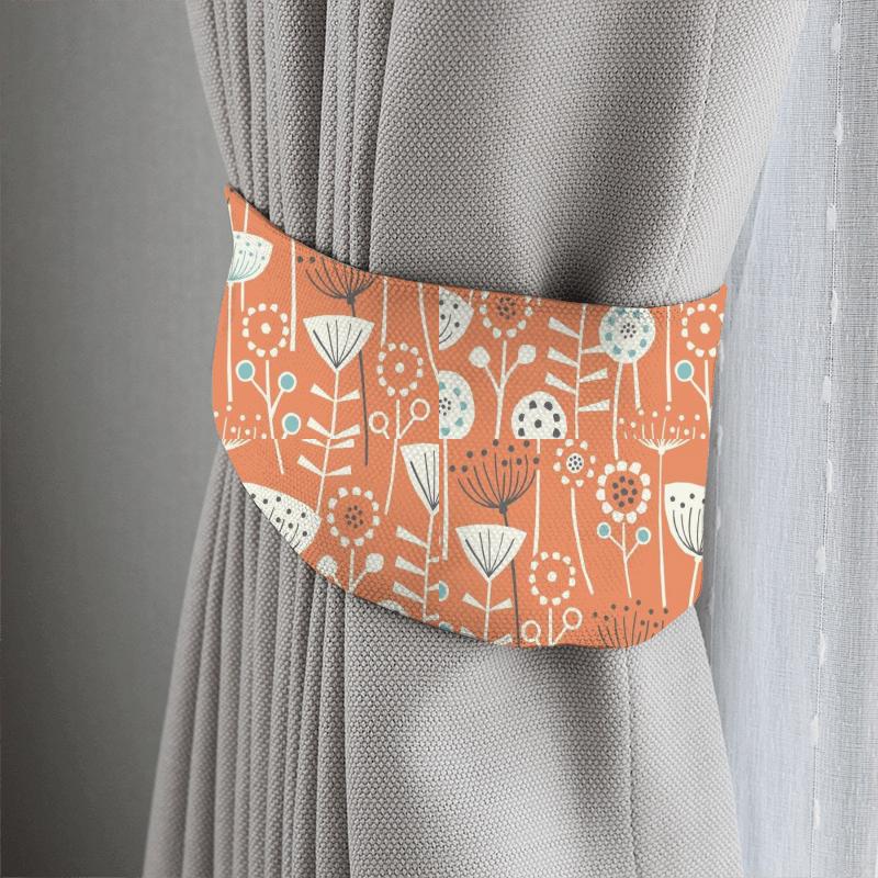 Fryetts Scandi Bergen Burnt Orange Tieback