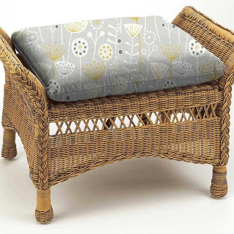 Fryetts Scandi Bergen Grey Box Cushion