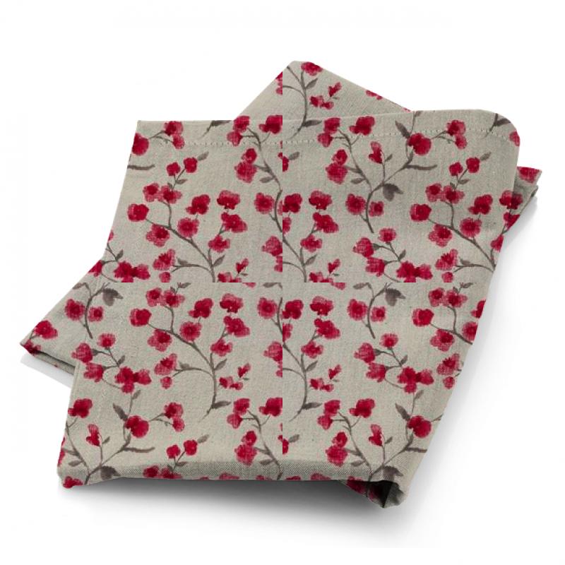 Fryetts Reno Como Cherry Fabric