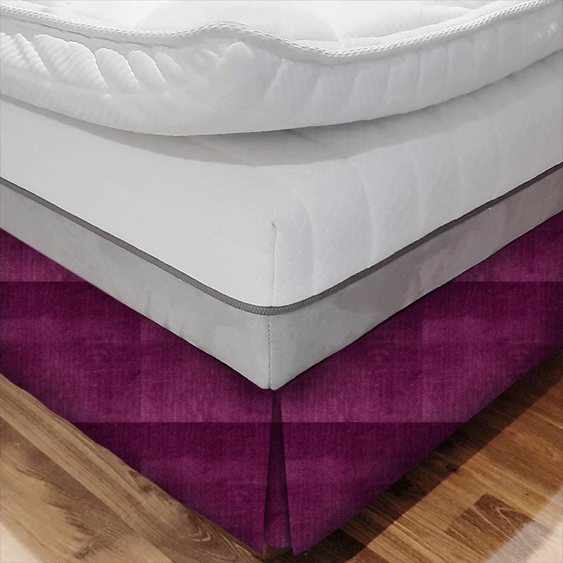 Glamour Heather Bed Base Valance Fryetts Glamour Glamour Heather Bed Base Valance