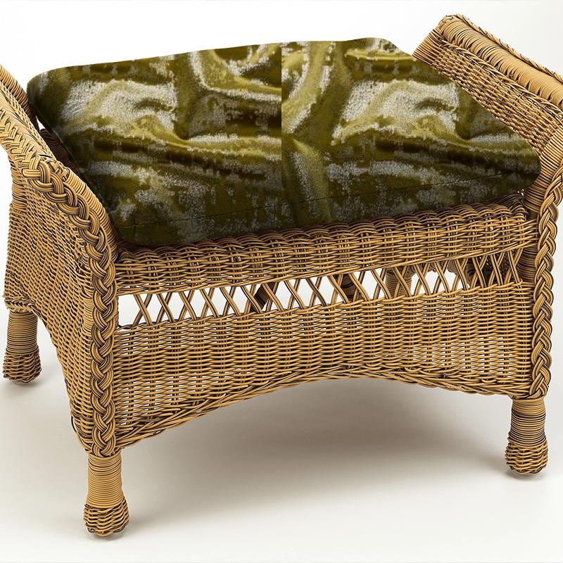 Fryetts Glamour Mercury Ochre Box Cushion