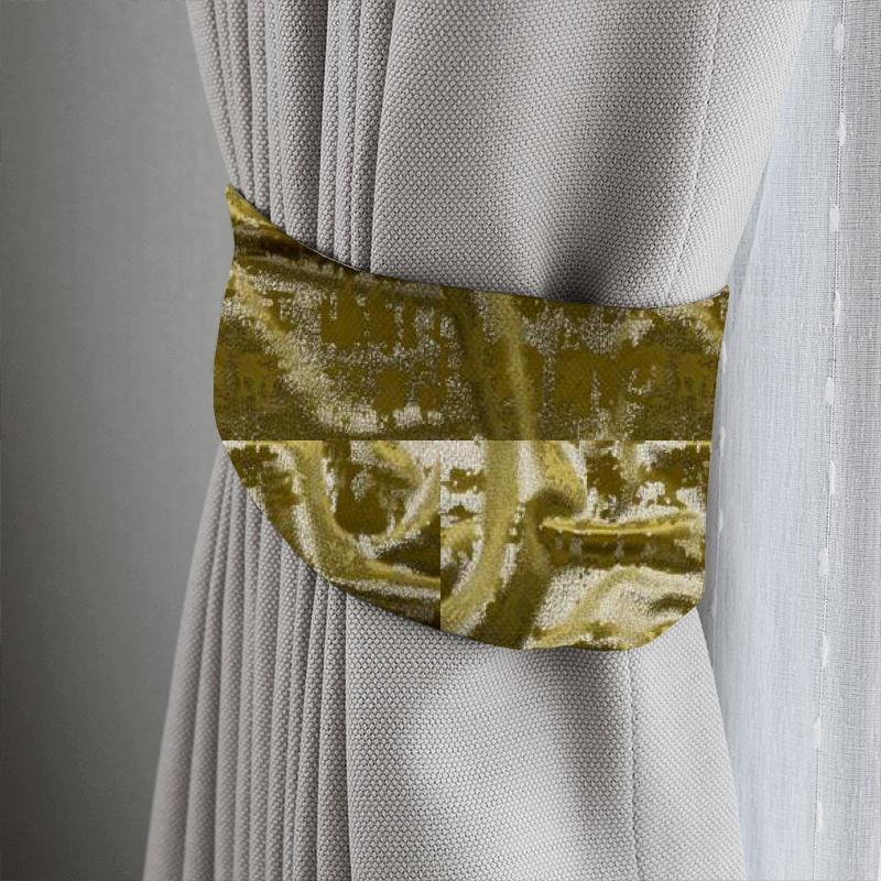 Fryetts Glamour Mercury Ochre Tieback