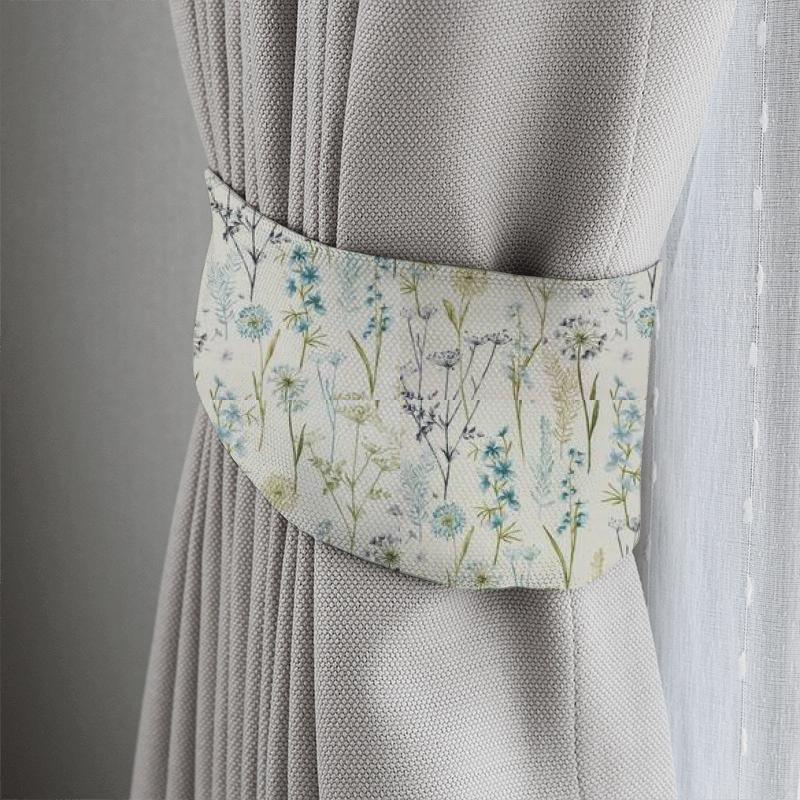 Fryetts Wildflower Wild Flower Teal Tieback
