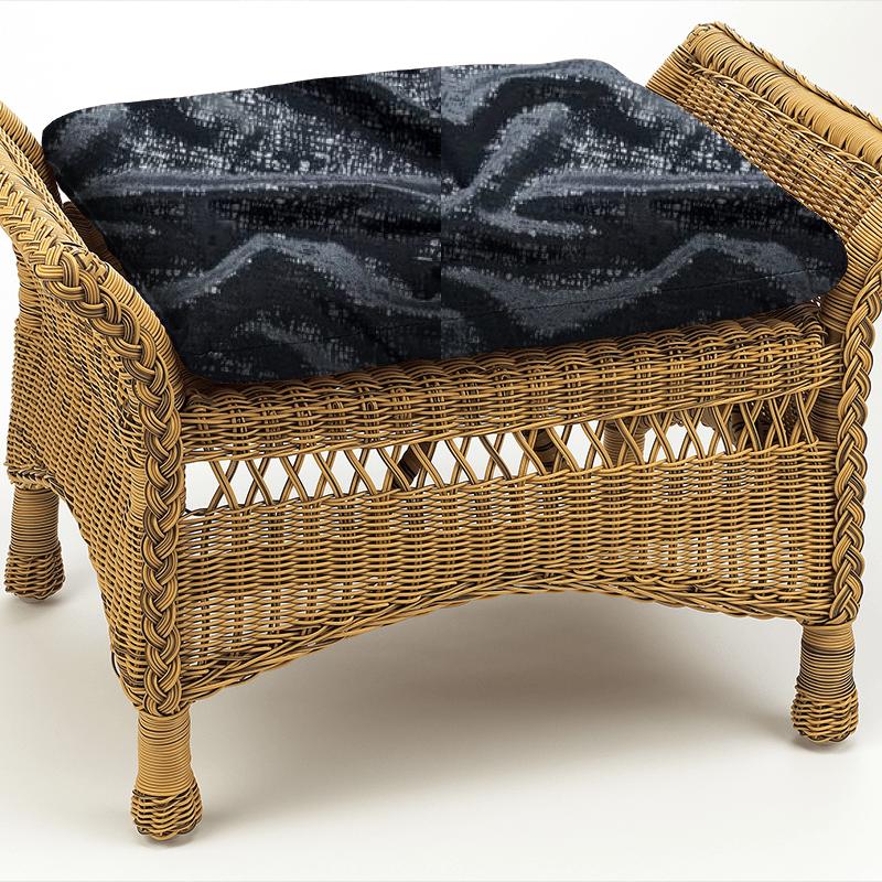 Fryetts Glamour Zinc Elephant Box Cushion