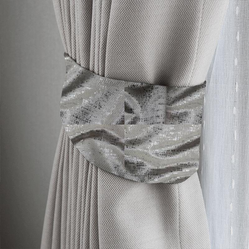 Fryetts Glamour Zinc Ivory Tieback