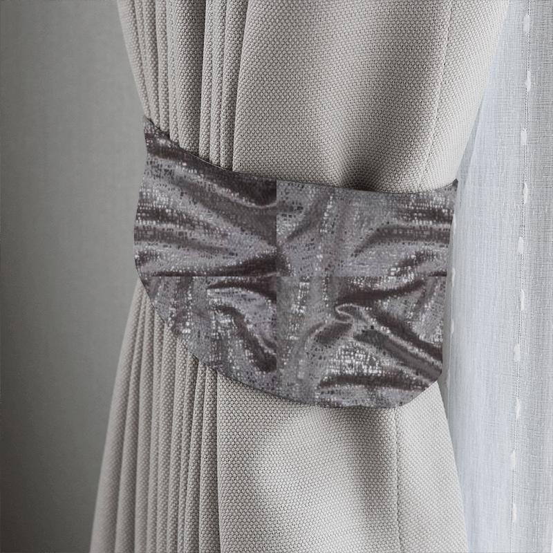 Zinc Silver Tieback Fryetts Glamour Zinc Silver Tieback
