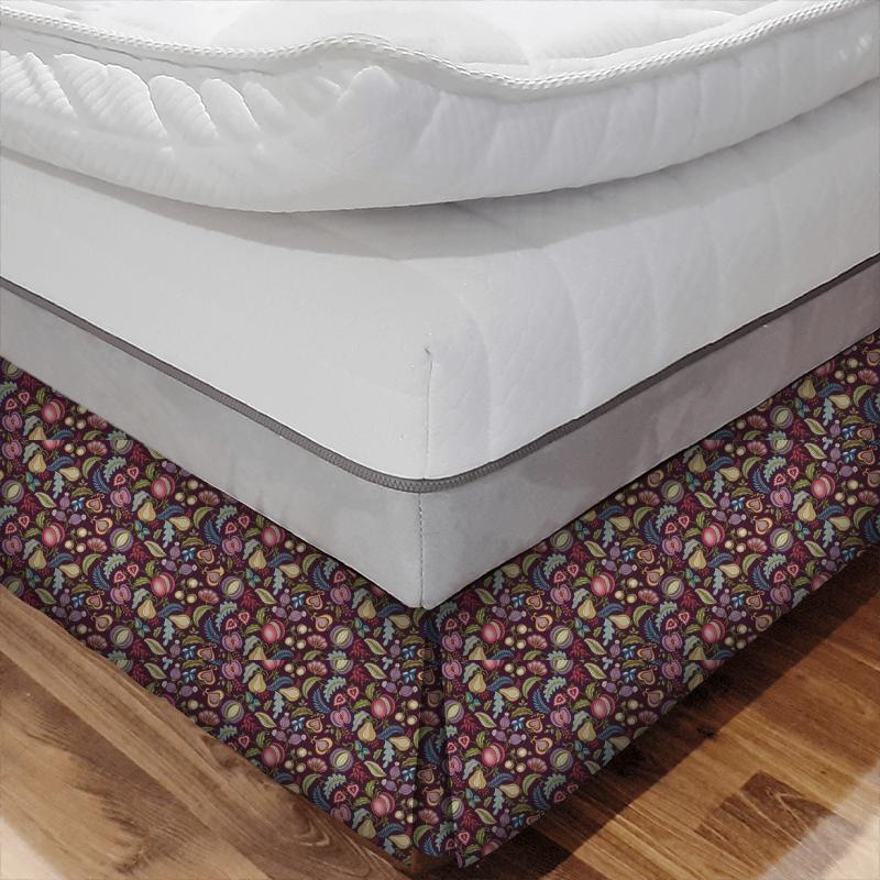 iLiv Arts & Crafts Harvest Thistle Bed Base Valance