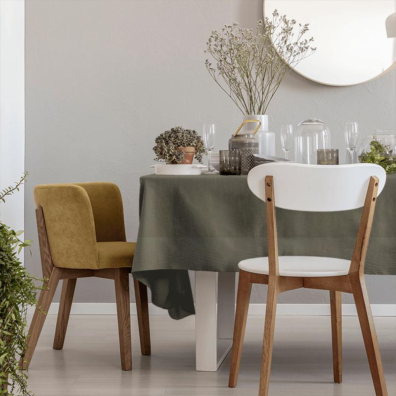 iLiv Charleston Dune Putty Tablecloth