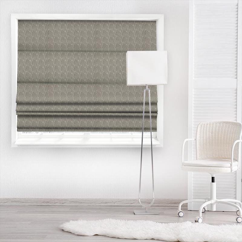 iLiv Charleston Jazz Heather Made To Measure Roman Blind
