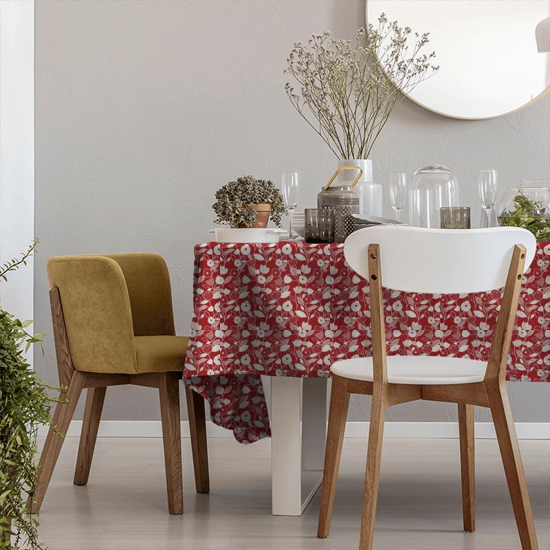 iLiv Nordic Nordic Scarlet Tablecloth