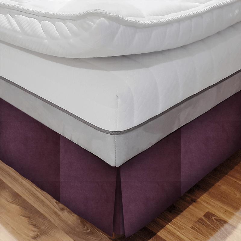 Eaton Square Plum Bed Base Valance Bill Beaumont Eaton Square Eaton Square Plum Bed Base Valance