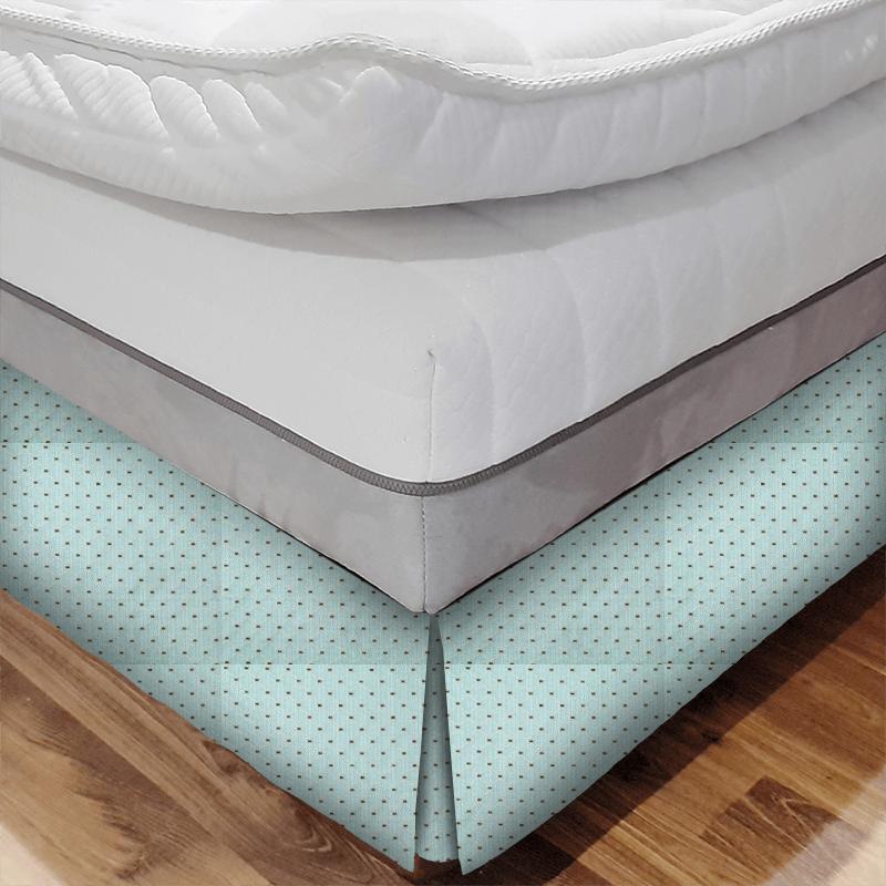 Bill Beaumont Textures Book Verona Duckegg Bed Base Valance