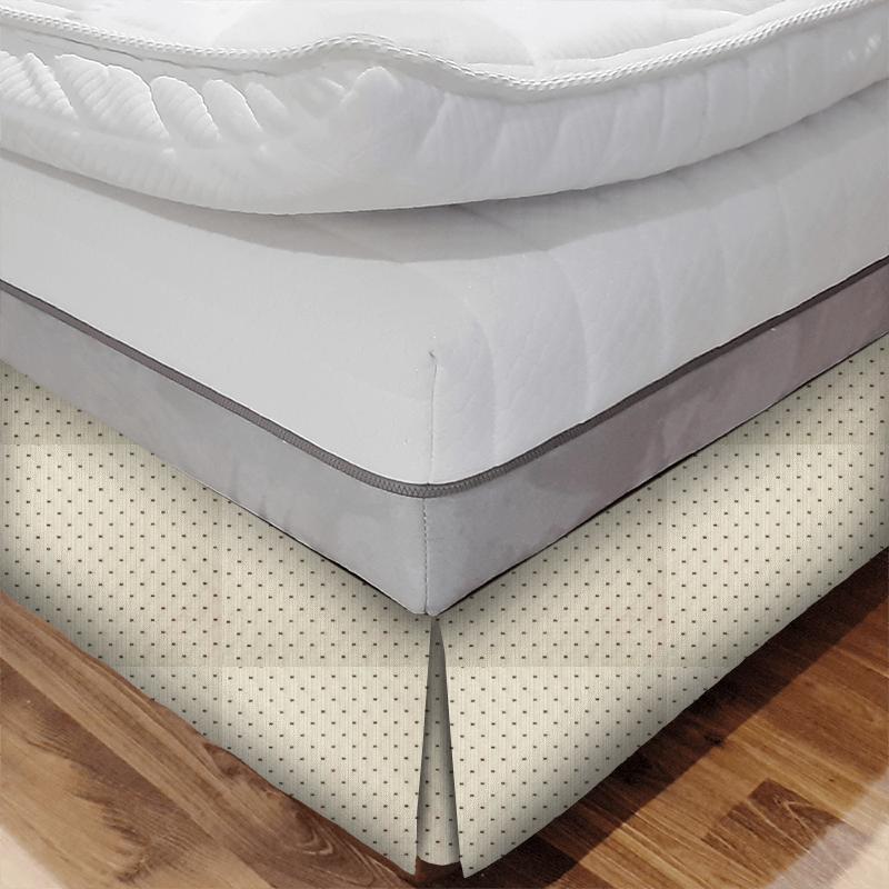 Bill Beaumont Textures Book Verona Smoke Bed Base Valance