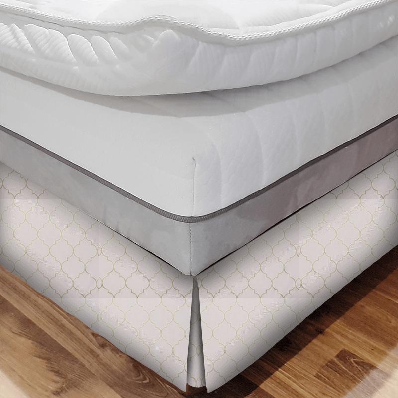 Porter & Stone Timor Sumba Ochre Bed Base Valance