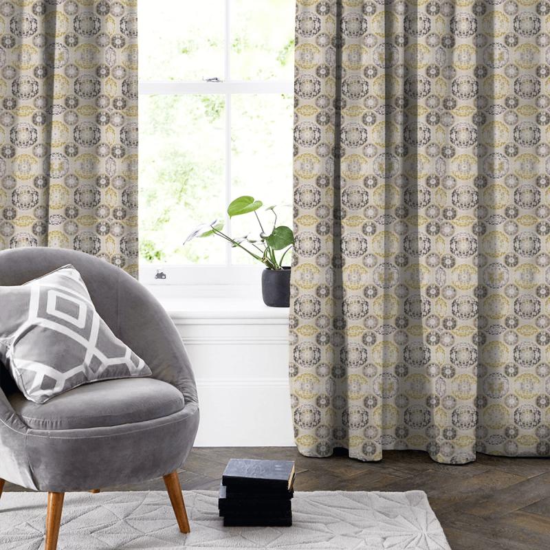 Porter & Stone Timor Timor Ochre Made To Measure Curtain