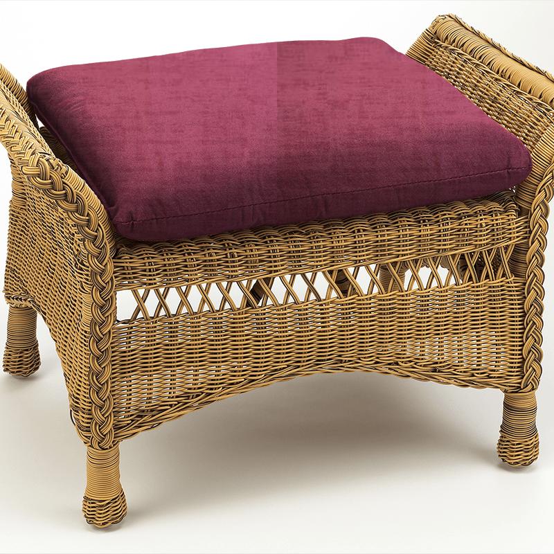 Ashley Wilde Dakota Dakota Berry Box Cushion