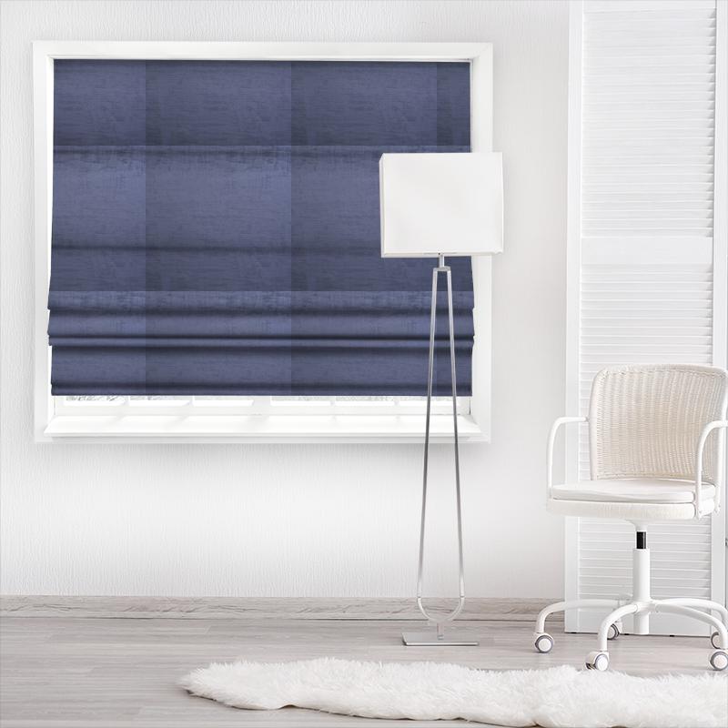 Ashley Wilde Dakota Dakota Denim Made To Measure Roman Blind