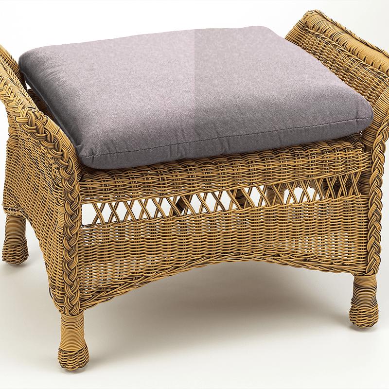 Wick Heather Box Cushion Ashley Wilde Bowden Wick Heather Box Cushion