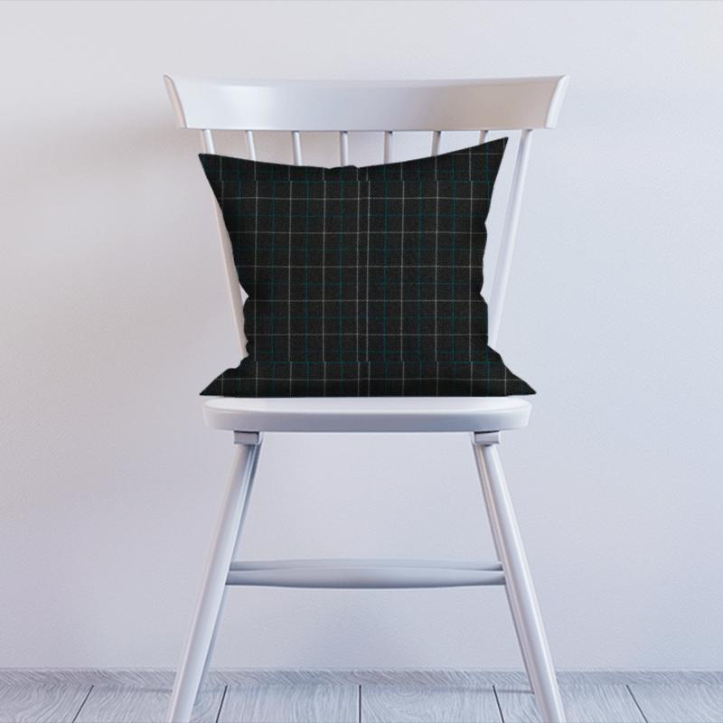 Porter & Stone Timor Bamburgh Azure Cushion