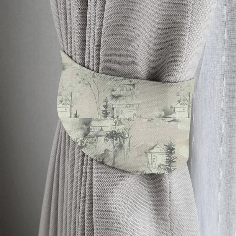 Voyage Decoration Kyoto Gardens Kyoto Linen Bamboo Tieback