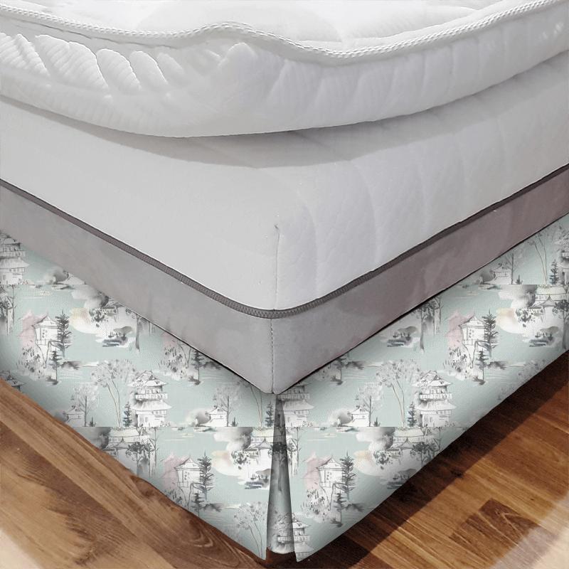 Voyage Decoration Kyoto Gardens Kyoto Opal Bed Base Valance