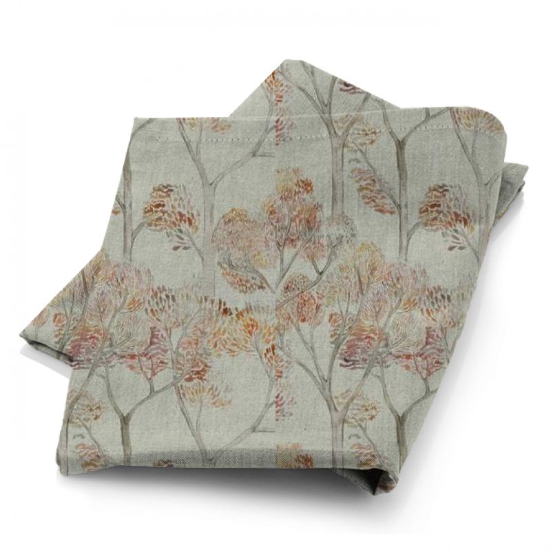 Voyage Decoration Kyoto Gardens Nippon Linen Tourmaline Fabric