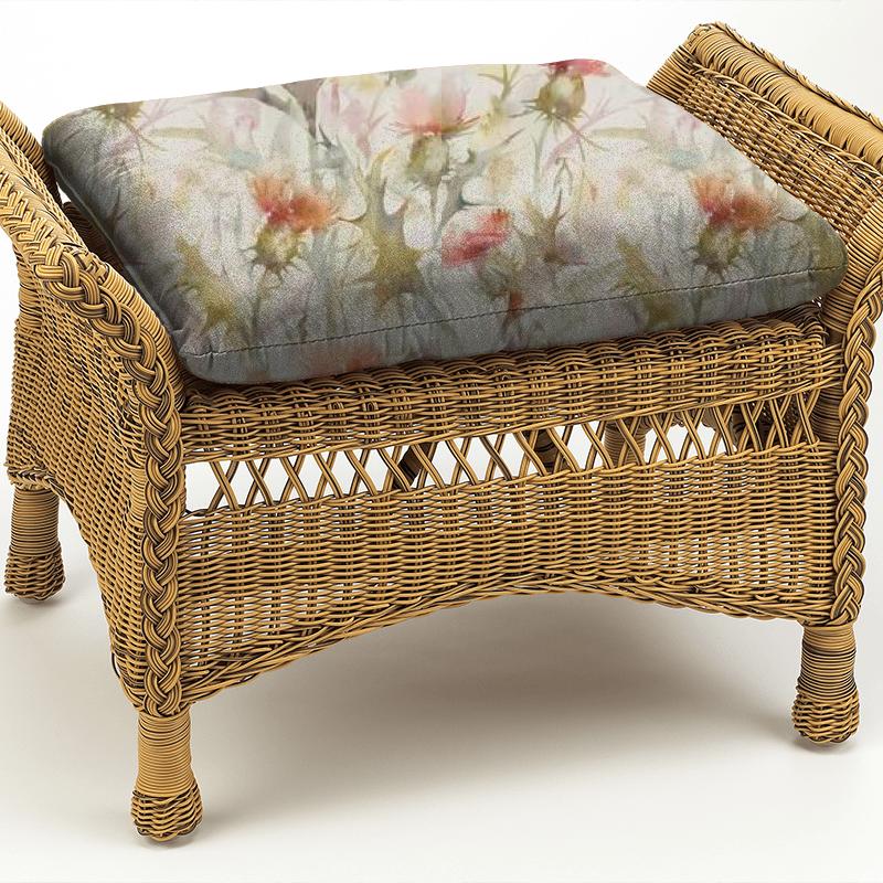 Voyage Decoration Wilderness Cirsiun Cream Russet Box Cushion
