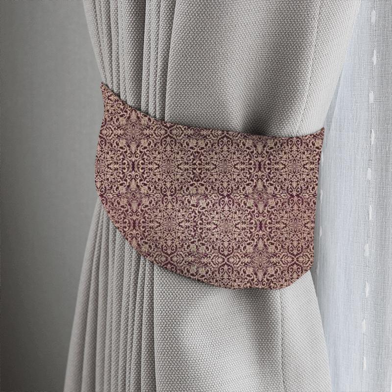 iLiv Isadore Brocade Amethyst Tieback