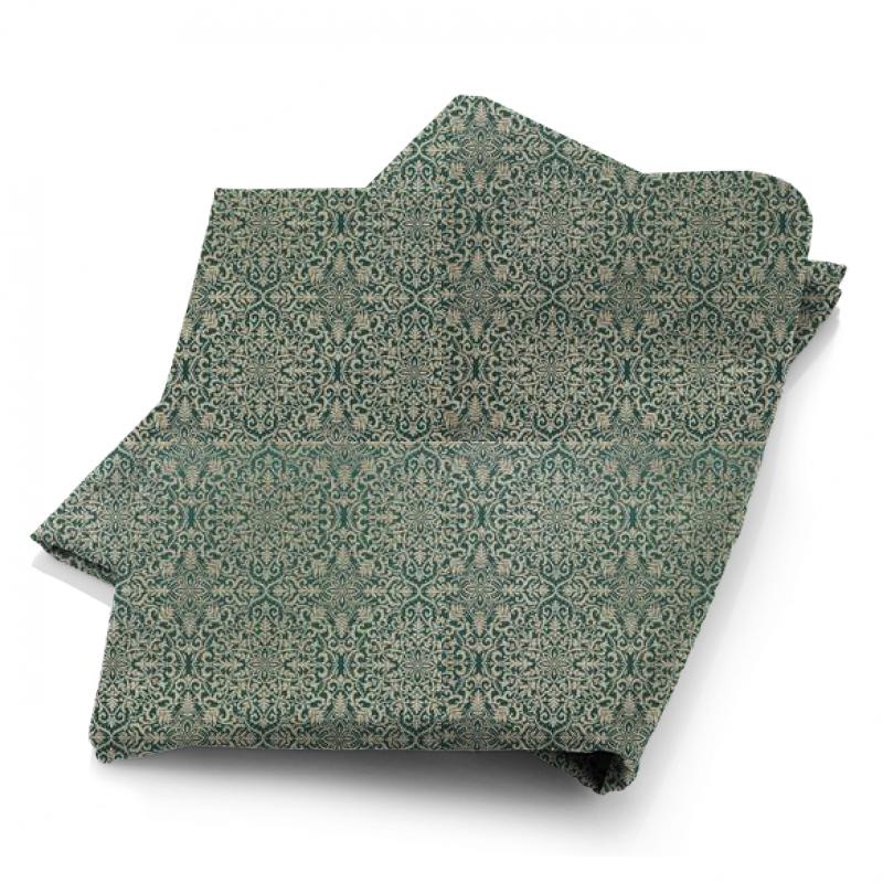 iLiv Isadore Brocade Teal Fabric