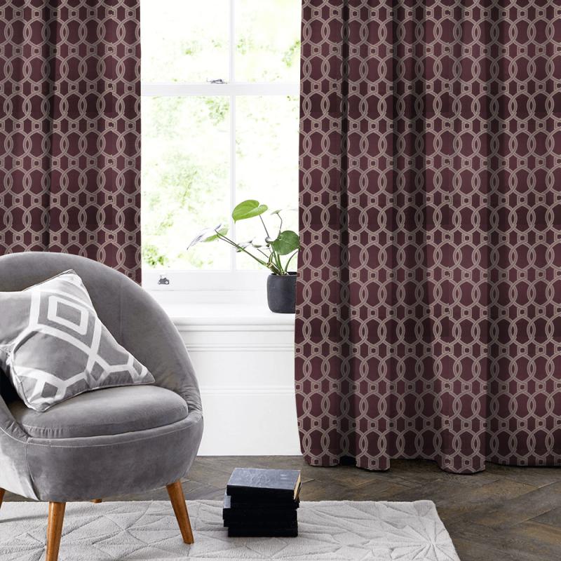 iLiv Isadore Colonnade Amethyst Made To Measure Curtain