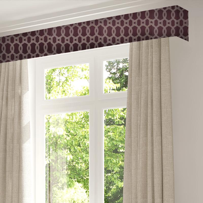 iLiv Isadore Colonnade Amethyst Pelmet